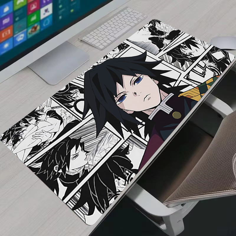 Desk Setup Anime - لوحة ماوس كبيرة جداً XXL للألعاب