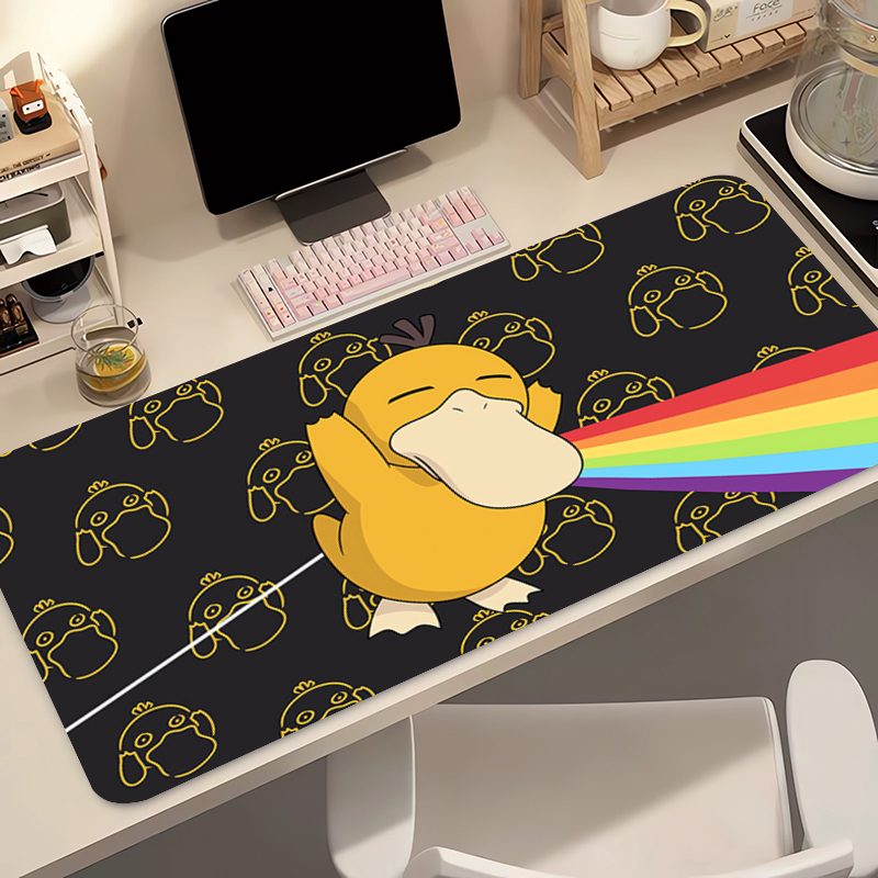 Desk Setup Rug - لوحة ماوس من المطاط الطبيعي بتصميم