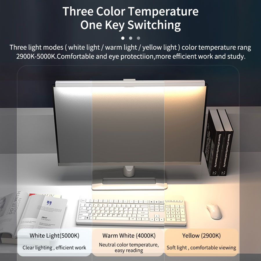 شريط إضاءة LED للشاشة بطول 50  - مراجعة Desk Setup Modern وسعره