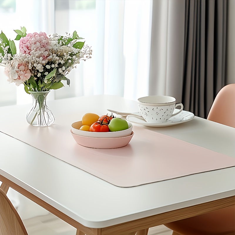 لوحة ماوس كبيرة من الجلد الصنا - مراجعة Desk Setup Rug وسعره