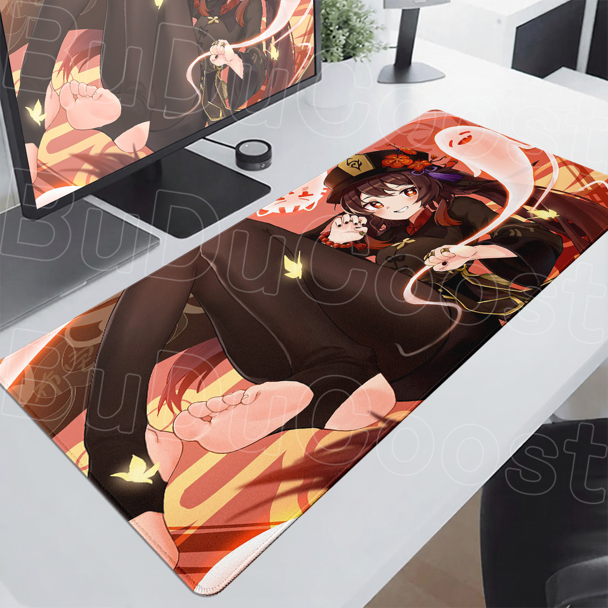 لوحة ماوس جينشين إمباكت هو تاو - مراجعة Desk Setup Anime وسعره