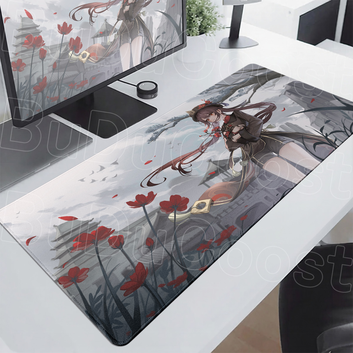 لوحة ماوس جينشين إمباكت هو تاو - مراجعة Desk Setup Anime وسعره