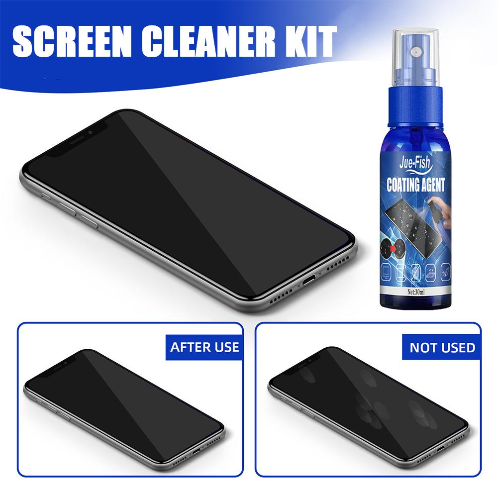 طقم رش تنظيف الشاشات 30 مل مع  - مراجعة Monitor Cleaning Kit وسعره