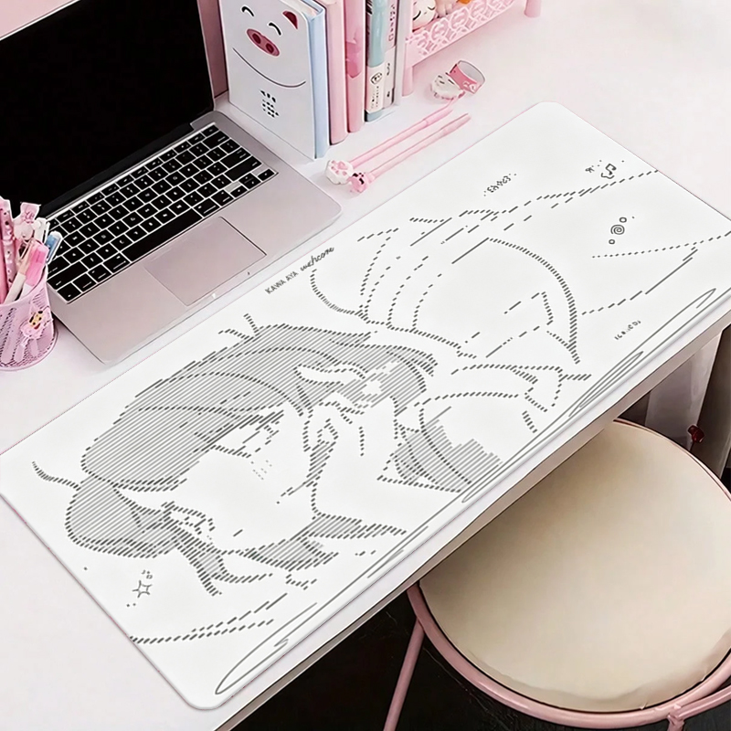 لوحة ماوس جلدية كبيرة بتصميم أ - مراجعة Desk Setup Rug وسعره