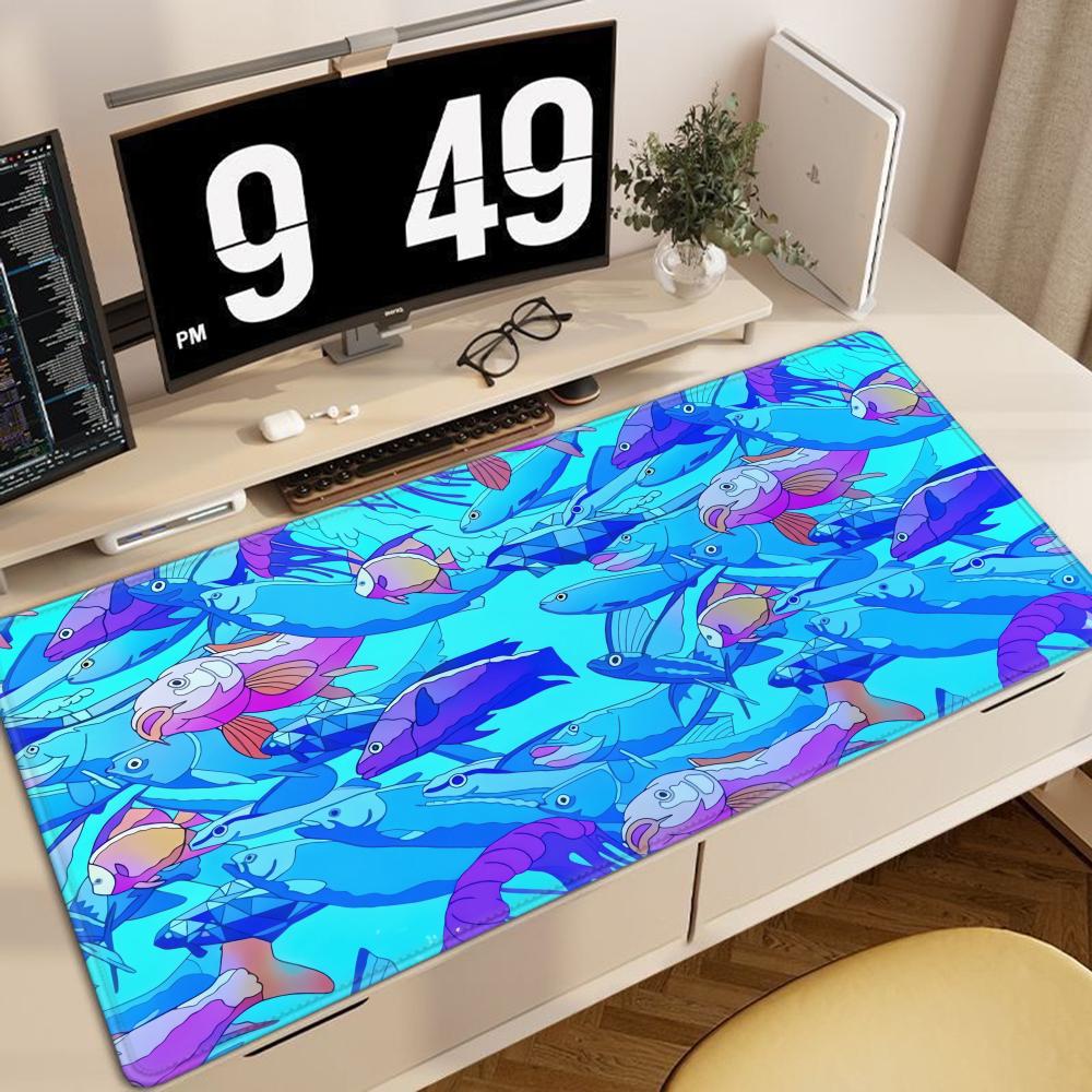 سجادة ماوس مطاطية بطباعة عالية - مراجعة Desk Setup Anime وسعره
